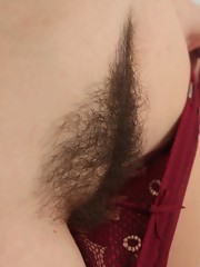 Petite Thelma has a big hairy surprise